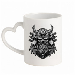 Кружки с ручкой в виде сердца