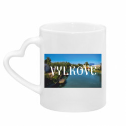 Кружки з ручкою у вигляді серця