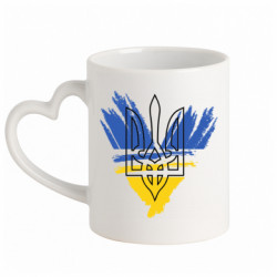 Кружки з ручкою у вигляді серця