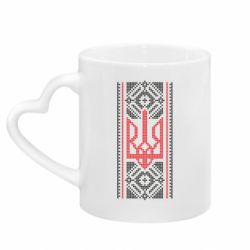 Кружки с ручкой в виде сердца