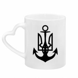 Кружки с ручкой в виде сердца