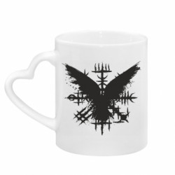 Кружки з ручкою у вигляді серця