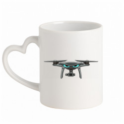 Кружки с ручкой в виде сердца