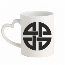 Кружки з ручкою у вигляді серця