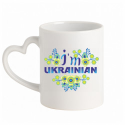 Кружки з ручкою у вигляді серця