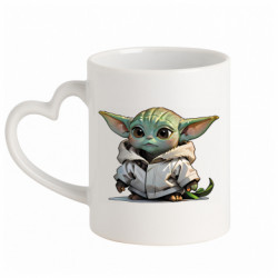 Кружки с ручкой в виде сердца