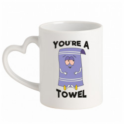 Кружки с ручкой в виде сердца