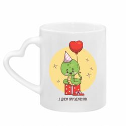 Кружки з ручкою у вигляді серця - FATLINE