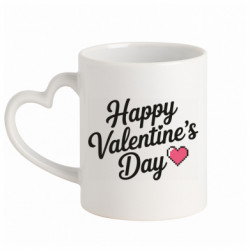 Кружки з ручкою у вигляді серця - FATLINE