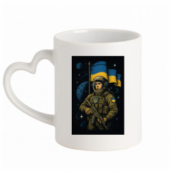 Кружки с ручкой в виде сердца