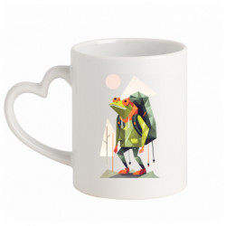 Кружки з ручкою у вигляді серця