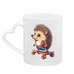 Кружки с ручкой в виде сердца