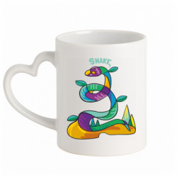 Кружки с ручкой в виде сердца