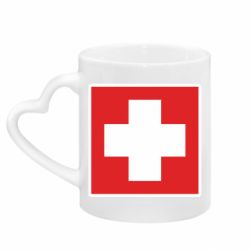 Кружки с ручкой в виде сердца - FATLINE