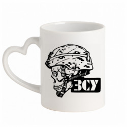 Кружки с ручкой в виде сердца