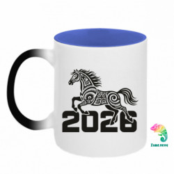 Кружки-хамелеони двокольорові