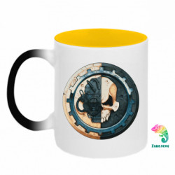 Кружки-хамелеони двокольорові