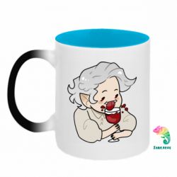 Кружки-хамелеоны двухцветные