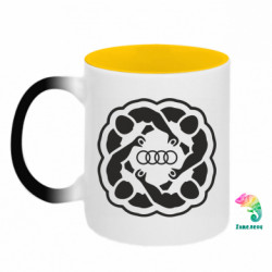 Кружки-хамелеоны двухцветные