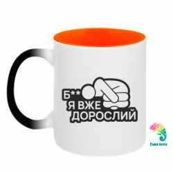 Кружки-хамелеони двокольорові