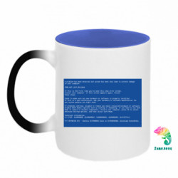 Кружки-хамелеони двокольорові