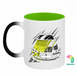 Кружки-хамелеоны двухцветные