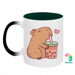 Кружки-хамелеоны двухцветные