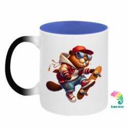 Кружки-хамелеоны двухцветные