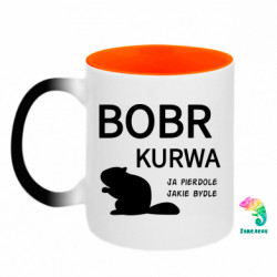Кружки-хамелеони двокольорові