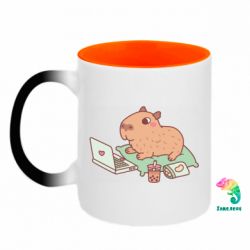 Кружки-хамелеони двокольорові