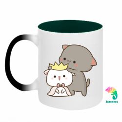 Кружки-хамелеоны двухцветные
