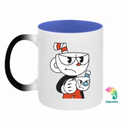 Кружки-хамелеони двокольорові