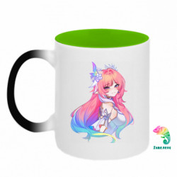 Кружки-хамелеоны двухцветные