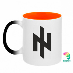 Кружки-хамелеони двокольорові