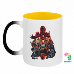 Кружки-хамелеоны двухцветные