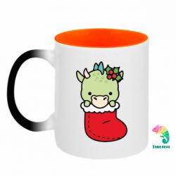 Кружки-хамелеони двокольорові