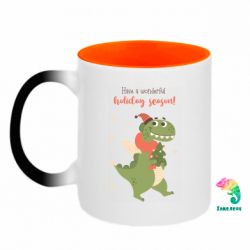 Кружки-хамелеони двокольорові