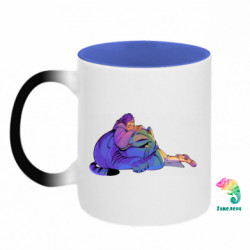 Кружки-хамелеони двокольорові