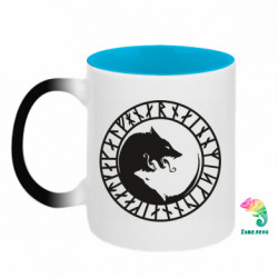 Кружки-хамелеоны двухцветные