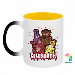 Кружки-хамелеони двокольорові