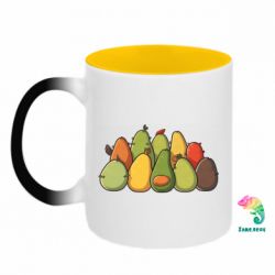 Кружки-хамелеоны двухцветные