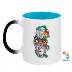 Кружки-хамелеони двокольорові