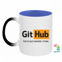 Кружки-хамелеоны двухцветные