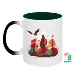 Кружки-хамелеони двокольорові
