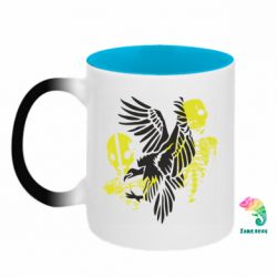 Кружки-хамелеони двокольорові