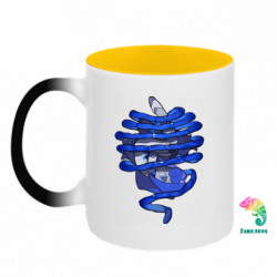 Кружки-хамелеони двокольорові