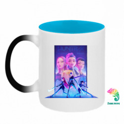 Кружки-хамелеони двокольорові