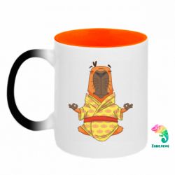 Кружки-хамелеоны двухцветные