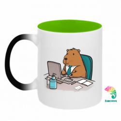Кружки-хамелеони двокольорові