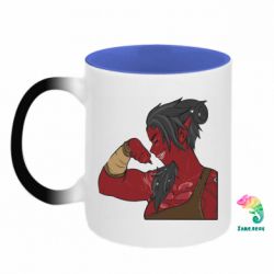 Кружки-хамелеоны двухцветные